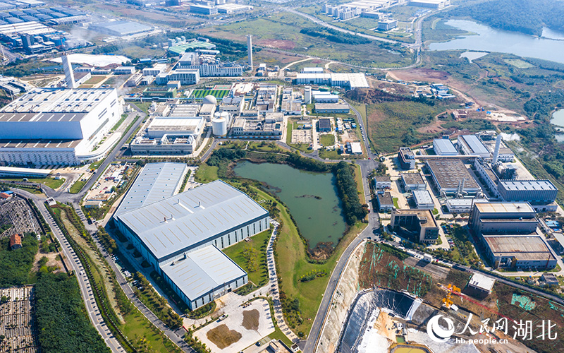 武漢市蔡甸區(qū)千子山循環(huán)經濟產業(yè)園區(qū)。人民網記者 王郭驥攝