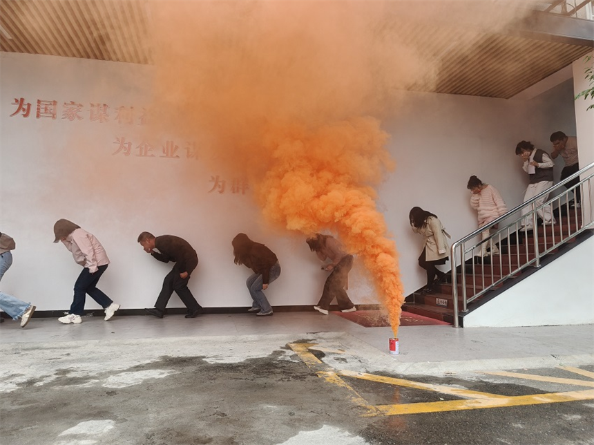 開展應急疏散演練