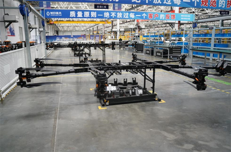 旭日藍(lán)天生產(chǎn)車間