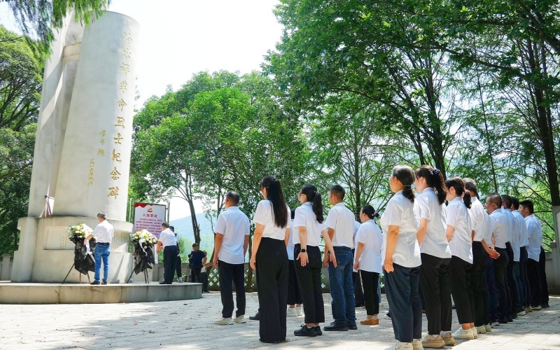 冷水坪紅色教育基地。程思攝
