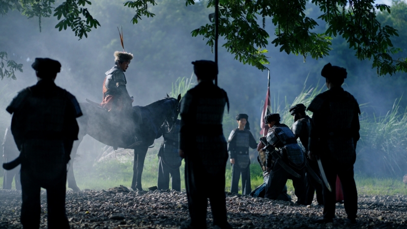 紀錄片《唐崖土司城》覃鼎血戰(zhàn)叛軍歷史場面還原。